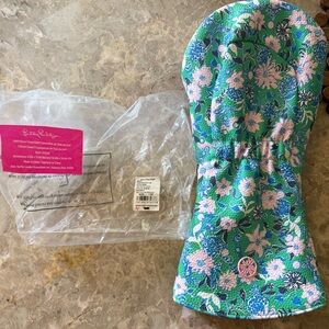 NEW- Lilly Pulitzer Golf Head cover-Spearmint Golf til
You Drop